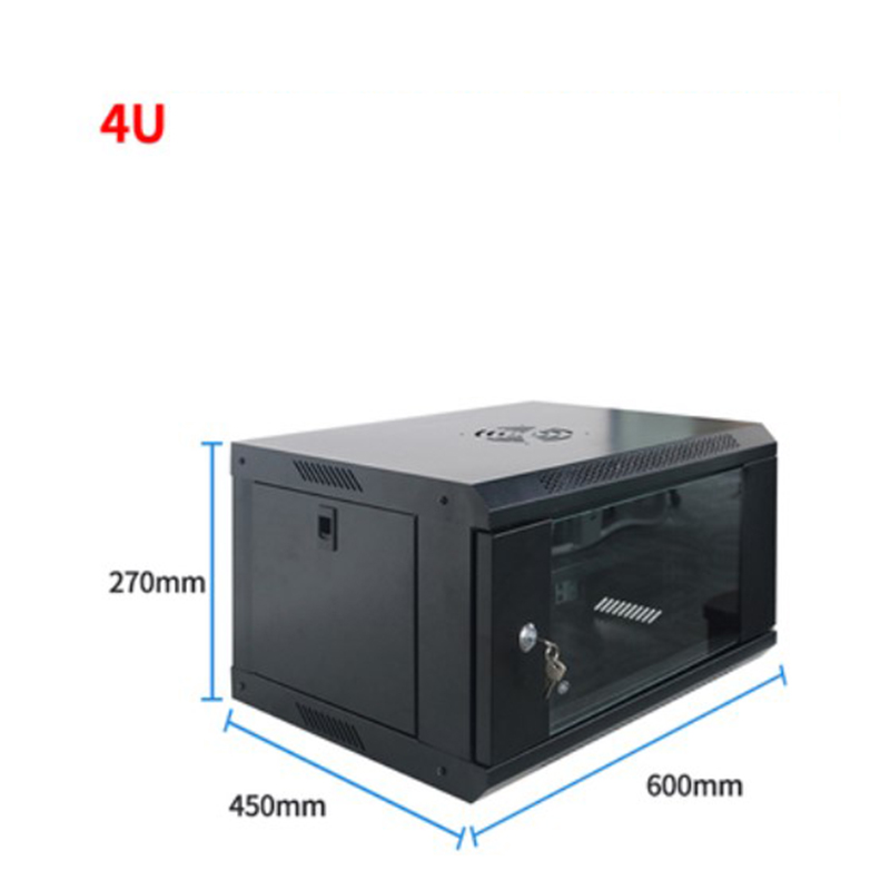  4u 19inch network cabinet wall mounted rack server data wall box