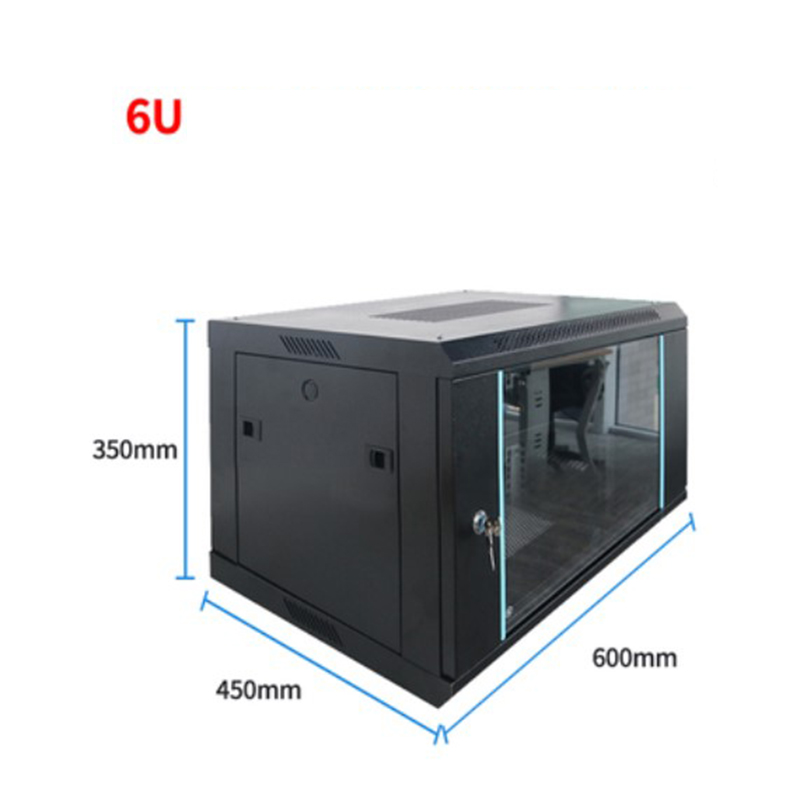 6u 19inch network cabinet wall mounted rack server data wall box 